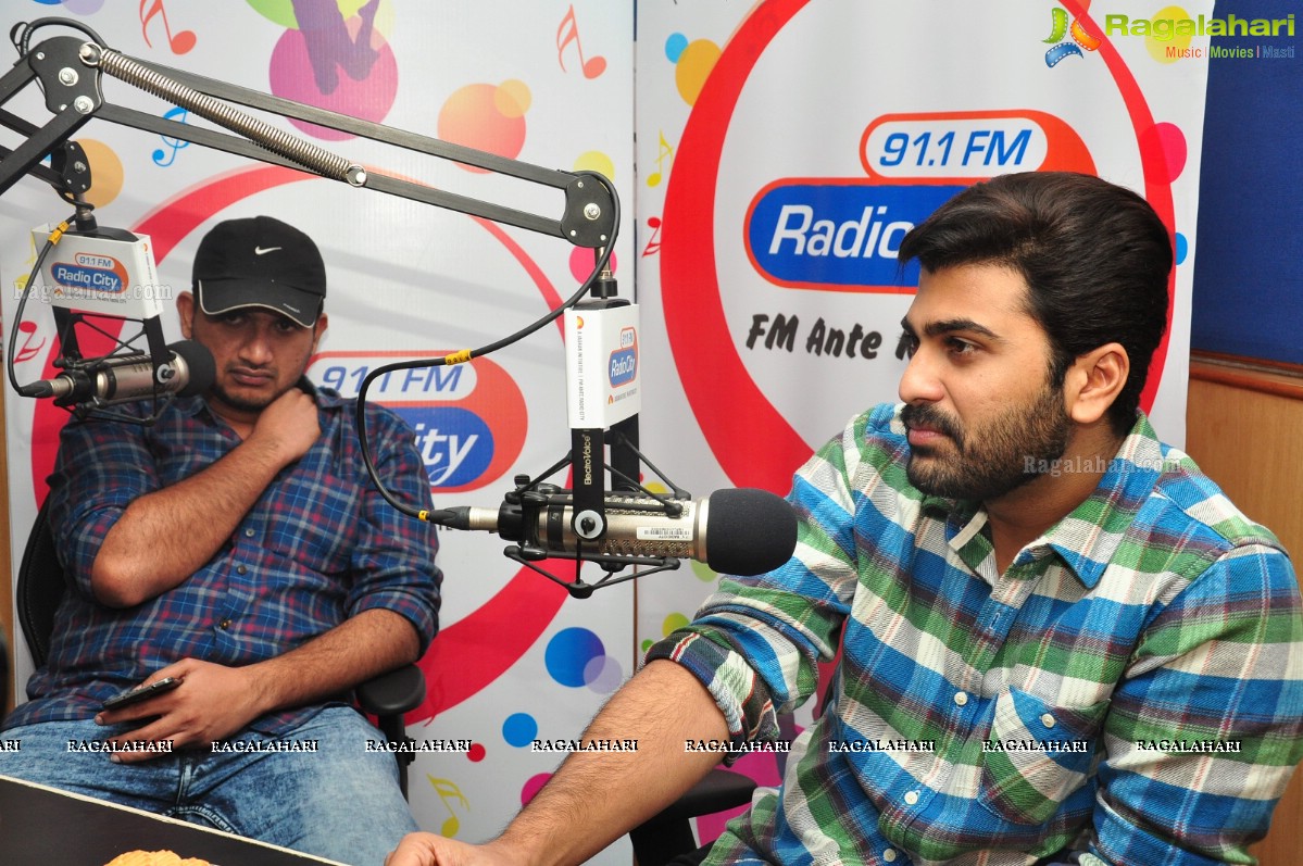 Sharwanand at 91.1 FM Radio City