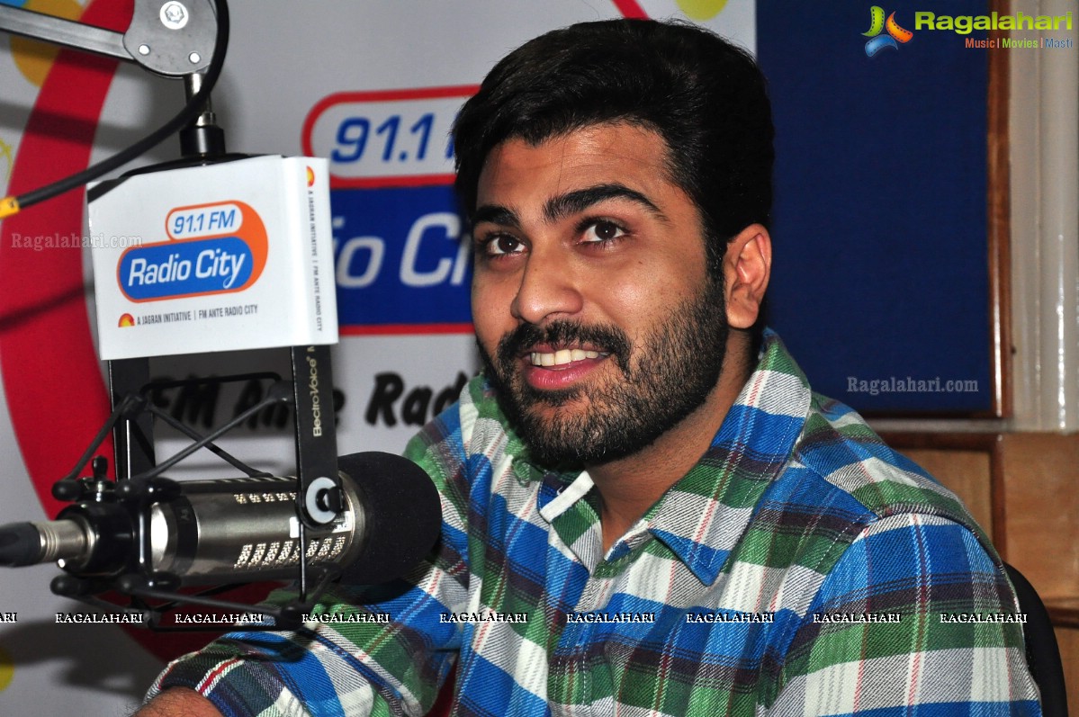Sharwanand at 91.1 FM Radio City