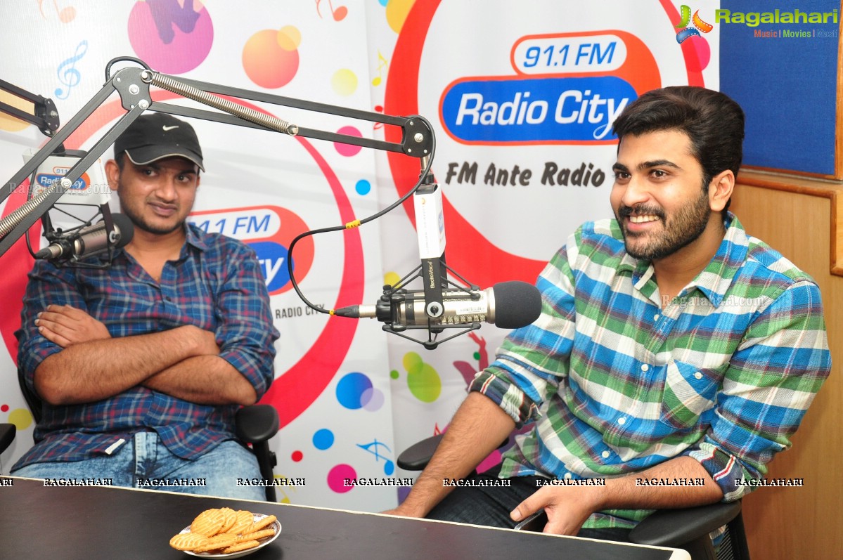 Sharwanand at 91.1 FM Radio City