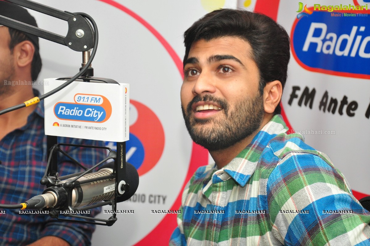 Sharwanand at 91.1 FM Radio City