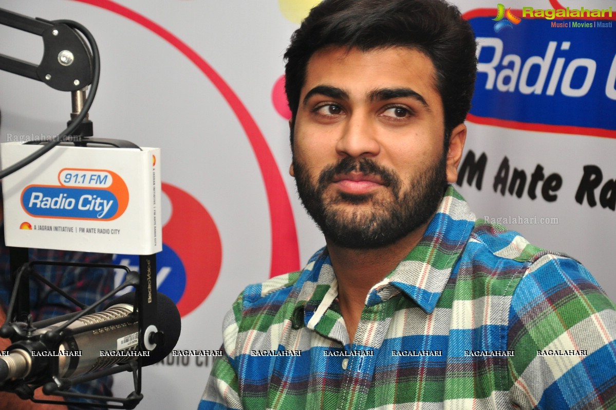 Sharwanand at 91.1 FM Radio City