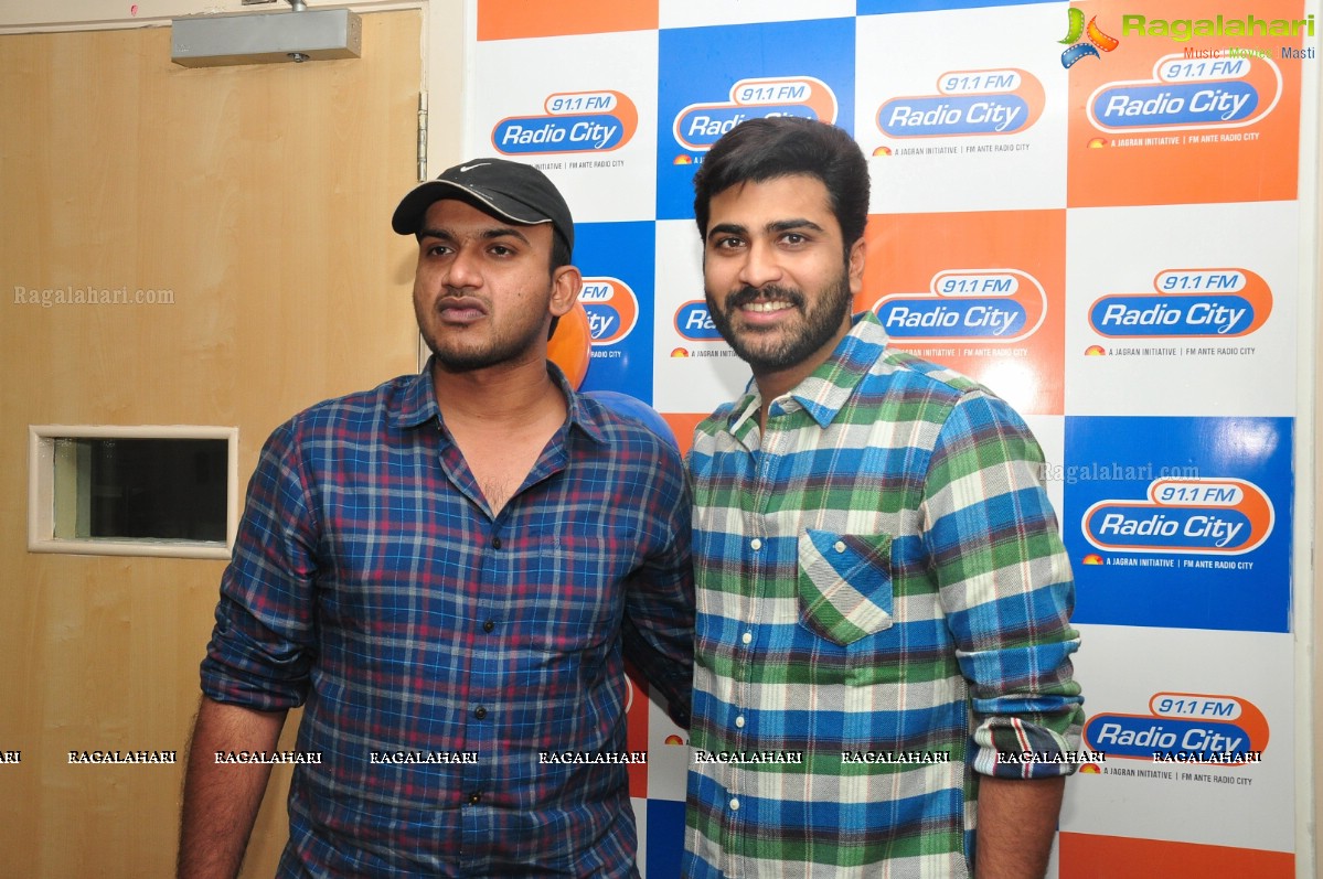 Sharwanand at 91.1 FM Radio City