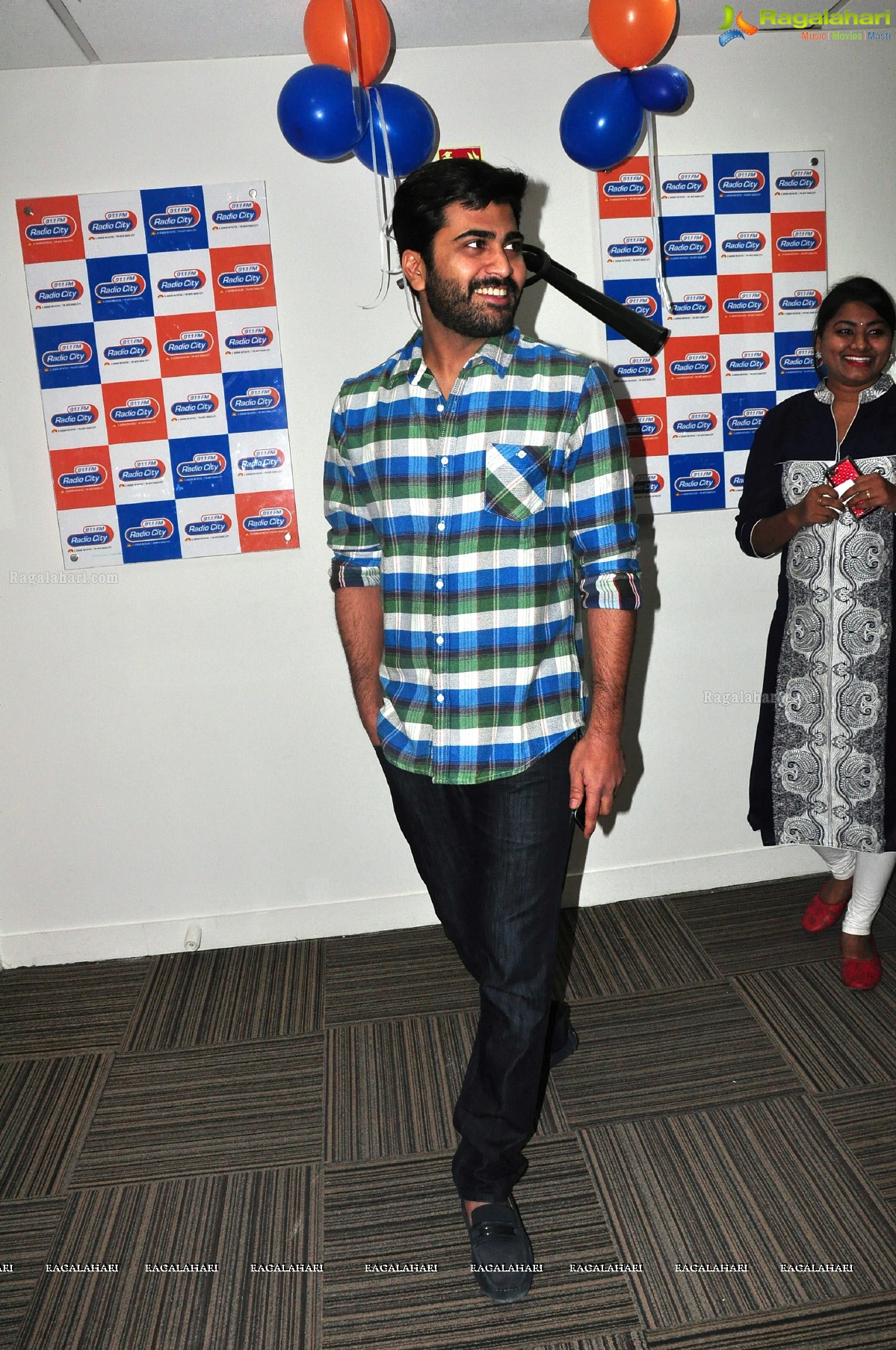 Sharwanand at 91.1 FM Radio City