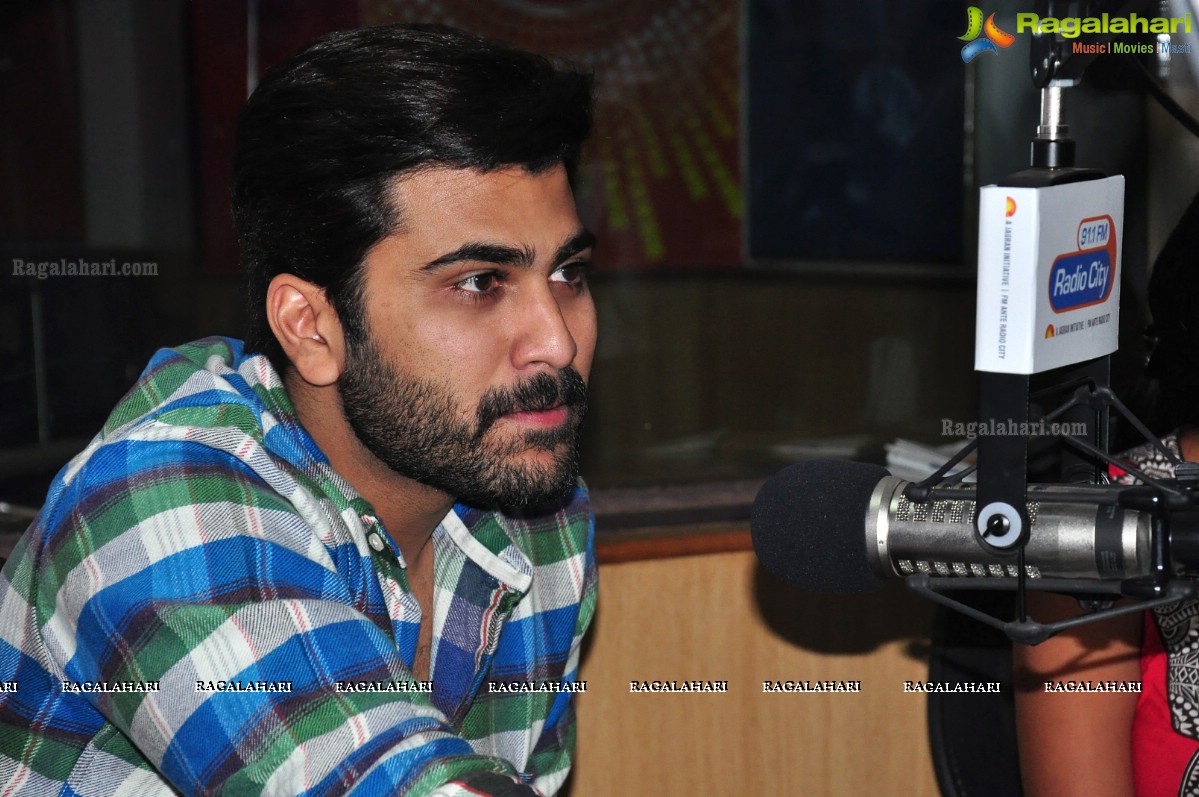 Sharwanand at 91.1 FM Radio City