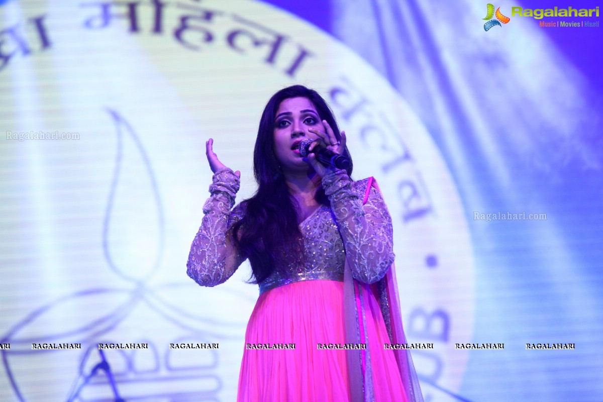 Shreya Ghoshal-Live In Concert by Deepshikha Mahila Club at Fort Grand, Hyderabad