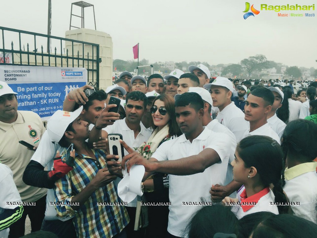 Sonia Mann joined Mini Marathon - 5k Run for Clean India