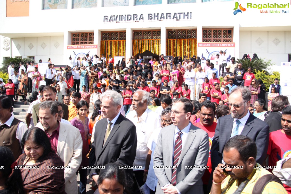 Swaraksha Awareness Campain Launch by The U.S. Consulate General Hyderabad