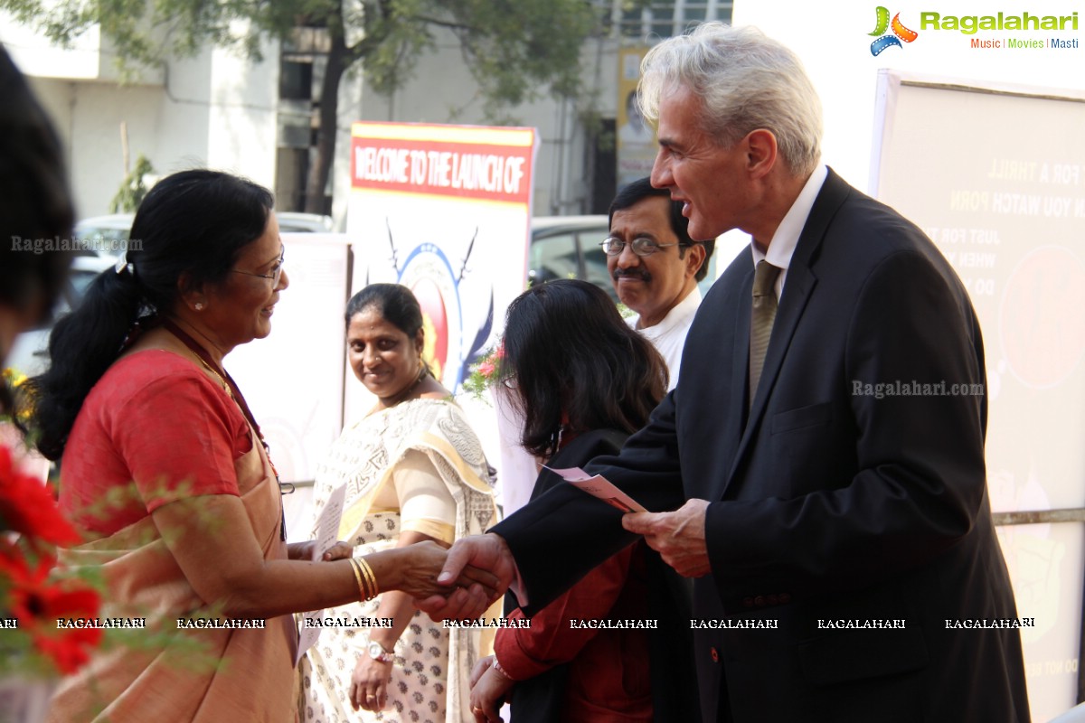 Swaraksha Awareness Campain Launch by The U.S. Consulate General Hyderabad