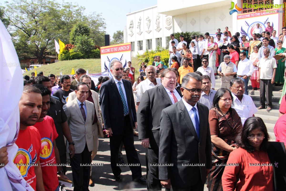 Swaraksha Awareness Campain Launch by The U.S. Consulate General Hyderabad