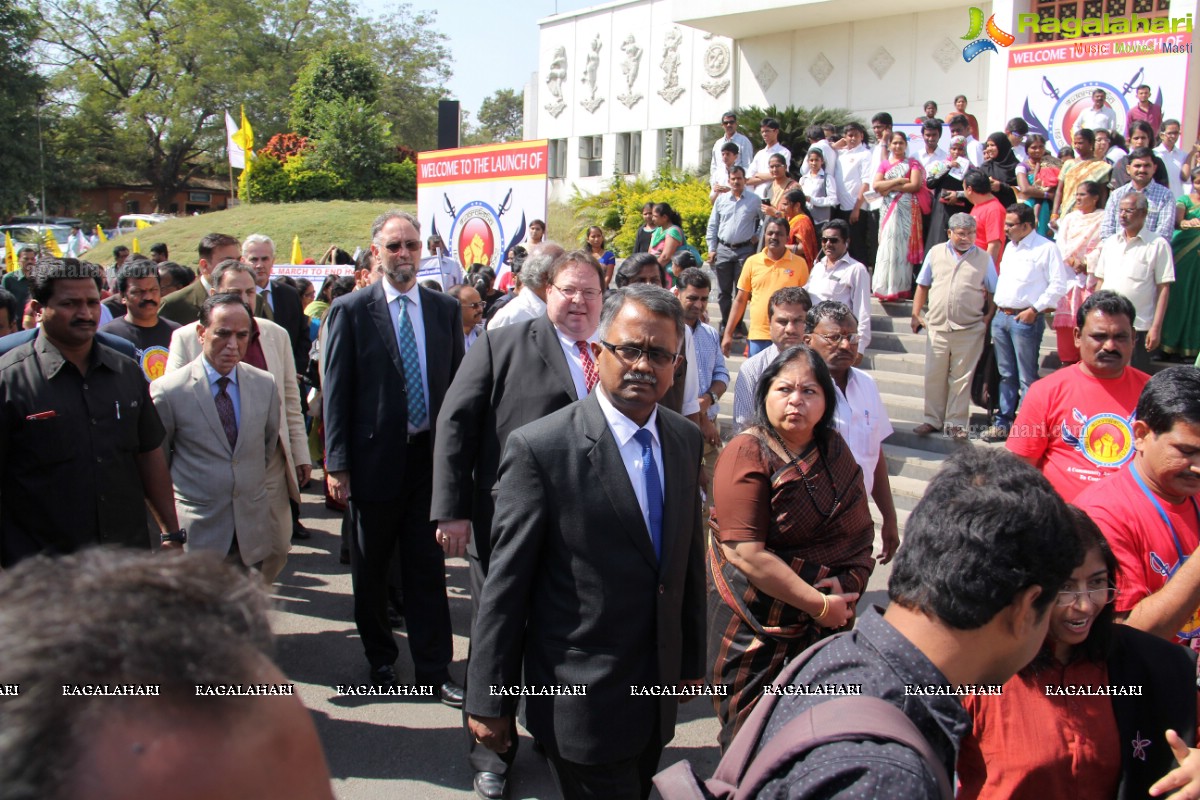 Swaraksha Awareness Campain Launch by The U.S. Consulate General Hyderabad