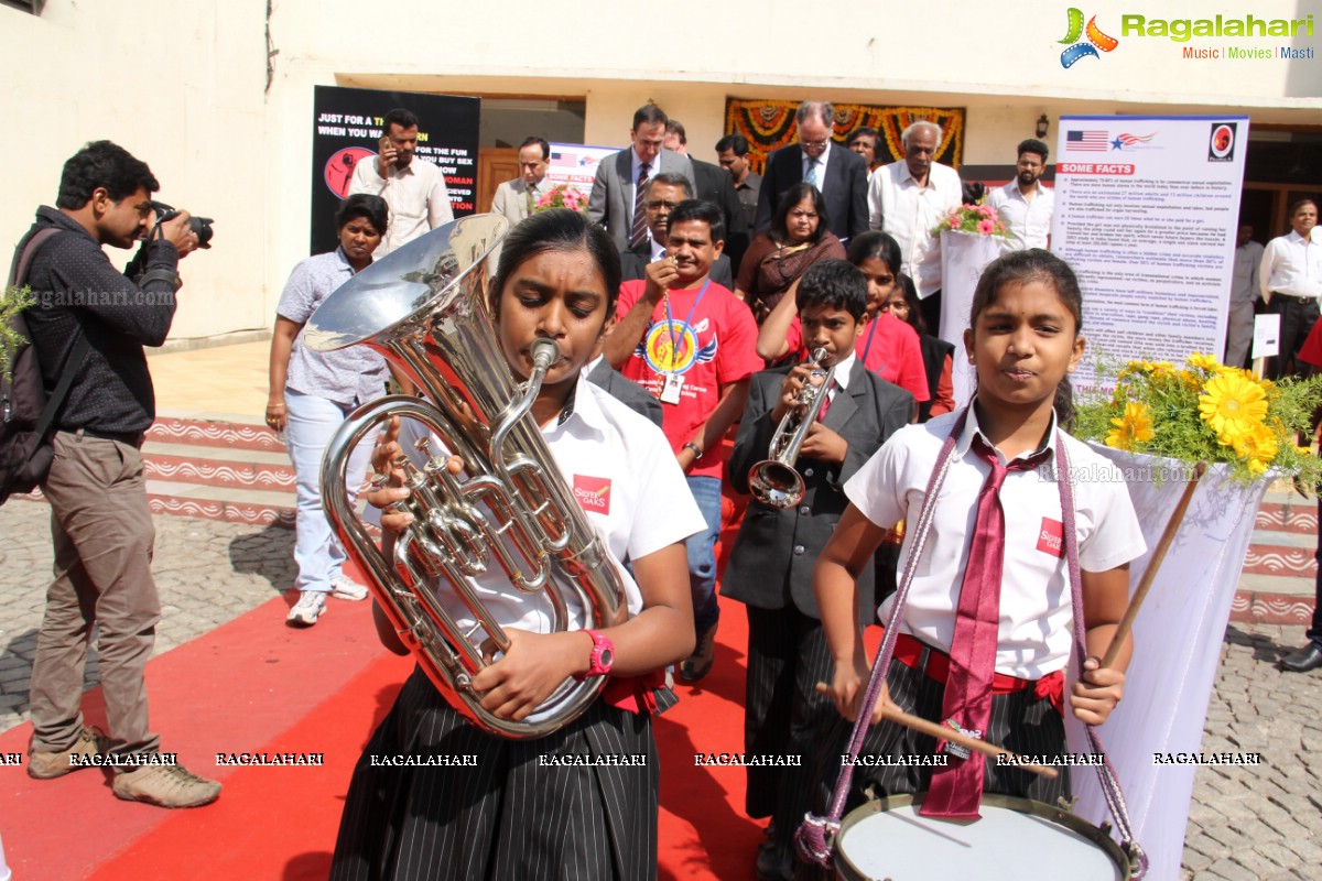 Swaraksha Awareness Campain Launch by The U.S. Consulate General Hyderabad