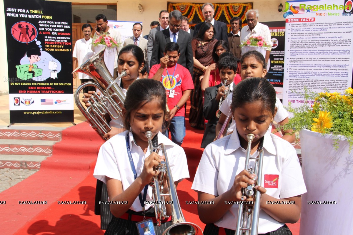 Swaraksha Awareness Campain Launch by The U.S. Consulate General Hyderabad