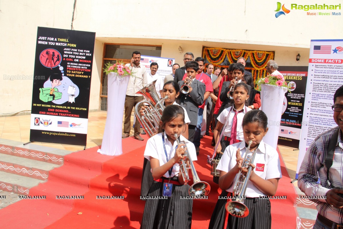 Swaraksha Awareness Campain Launch by The U.S. Consulate General Hyderabad