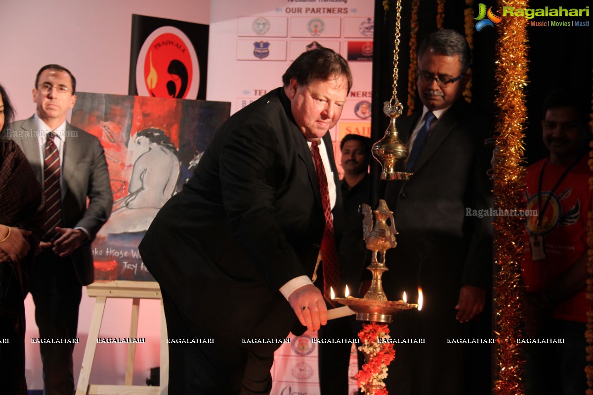 Swaraksha Awareness Campain Launch by The U.S. Consulate General Hyderabad