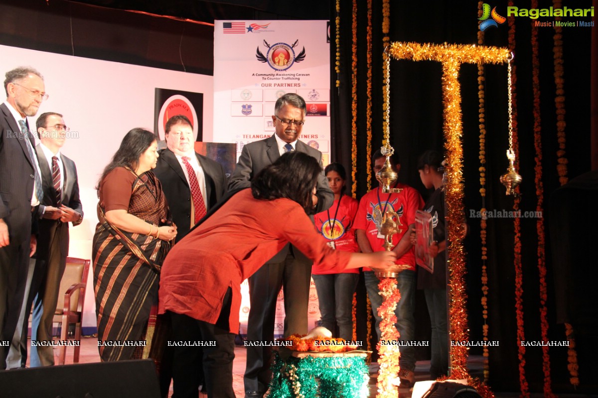 Swaraksha Awareness Campain Launch by The U.S. Consulate General Hyderabad