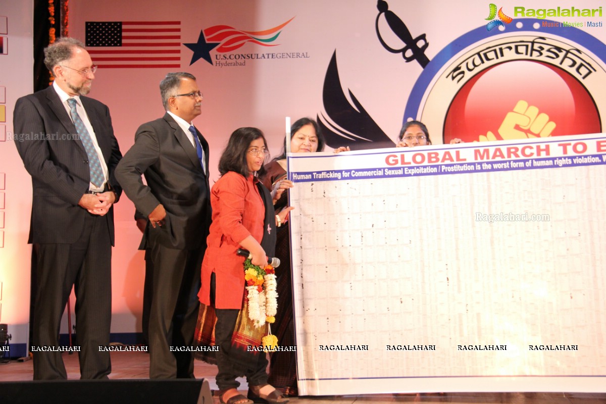 Swaraksha Awareness Campain Launch by The U.S. Consulate General Hyderabad