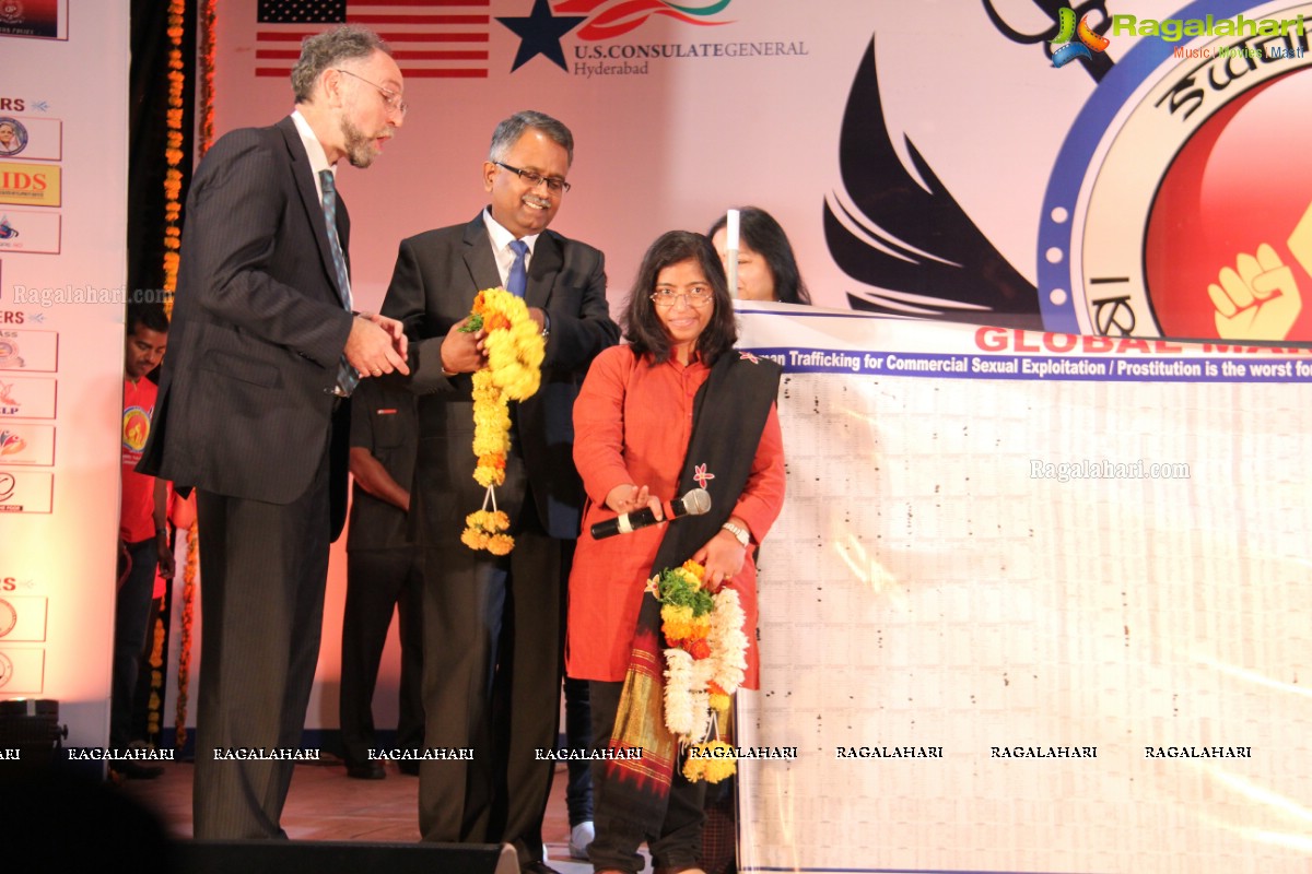 Swaraksha Awareness Campain Launch by The U.S. Consulate General Hyderabad