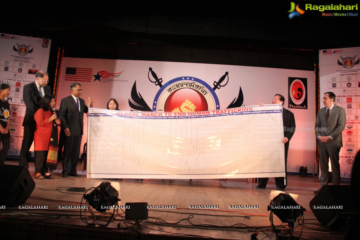 Swaraksha Awareness Campain Launch by The U.S. Consulate General Hyderabad