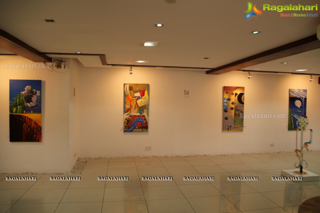 Solo Exhibition of Paintings by Thota Vaikuntam, Hyderabad