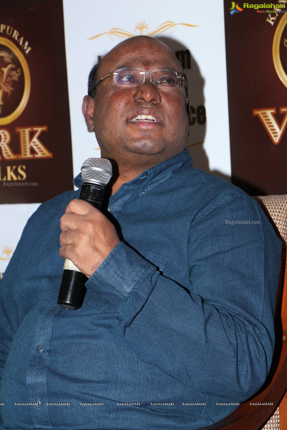 VRK Silks Press Meet with Shriya Saran at Taj Krishna, Hyderabad