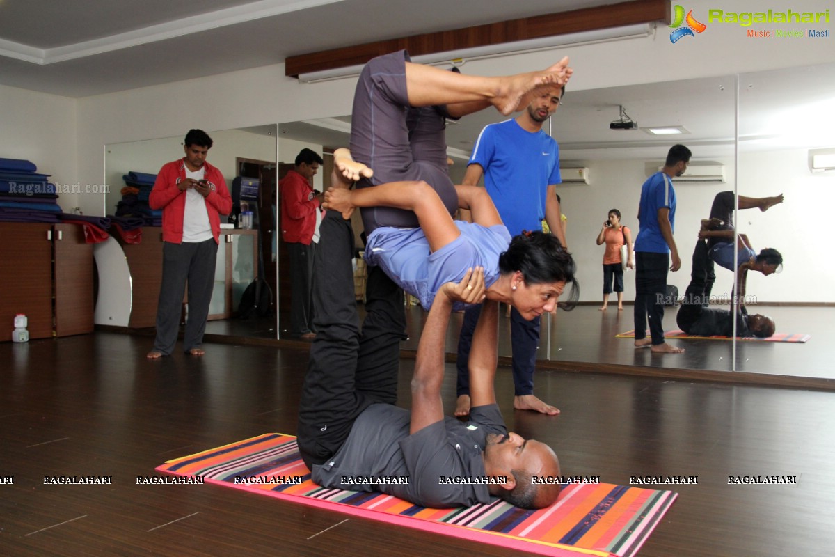 Acro Yoga in Hyderabad