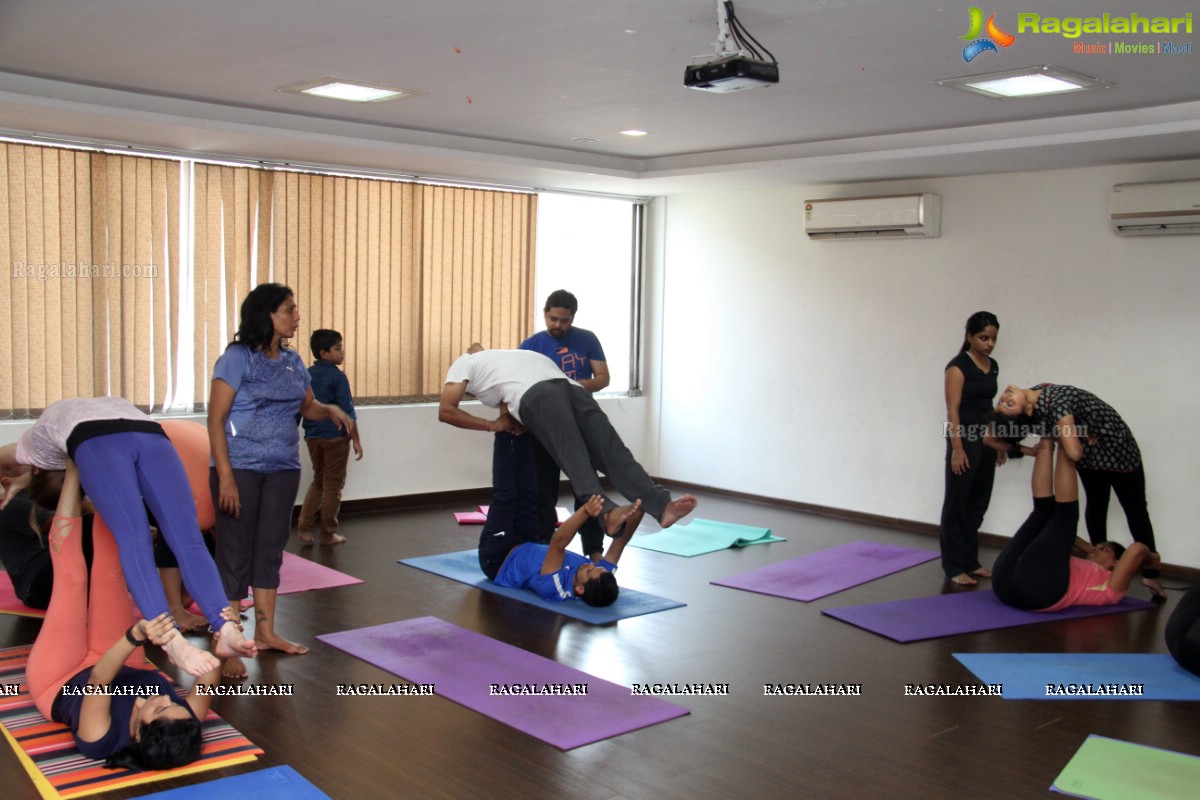 Acro Yoga in Hyderabad