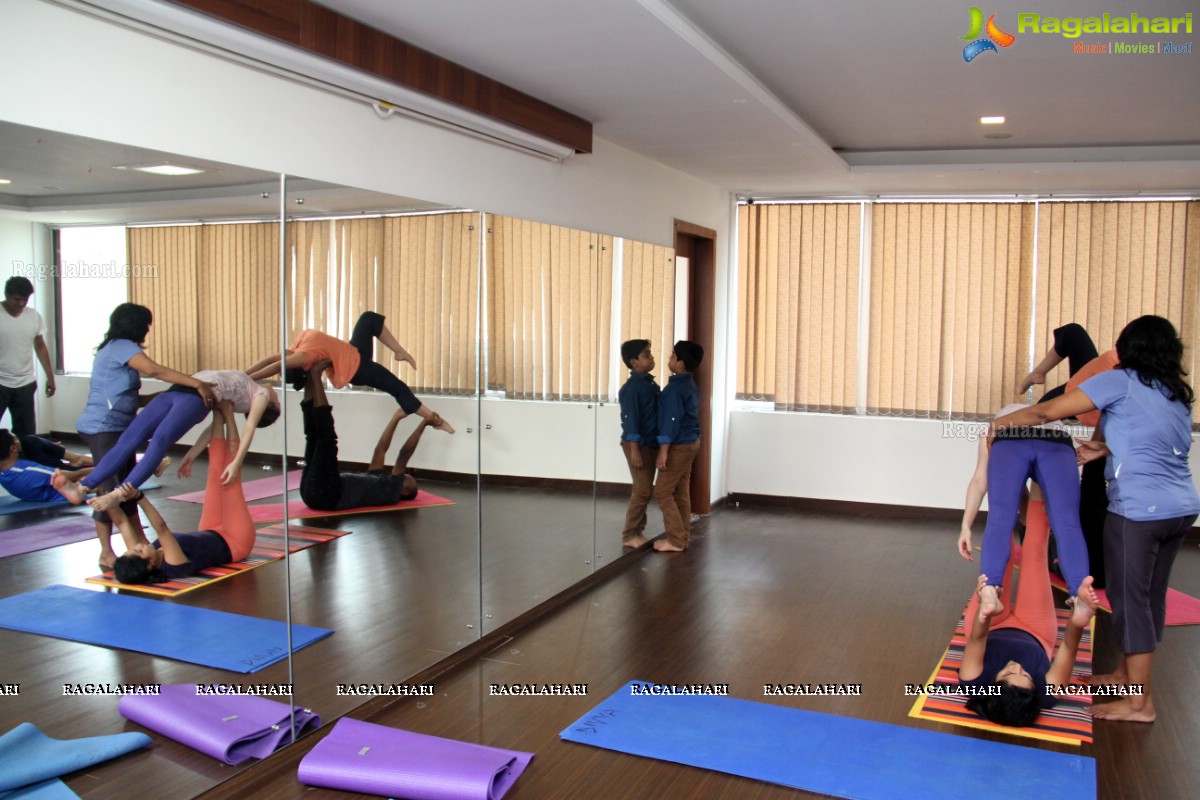 Acro Yoga in Hyderabad