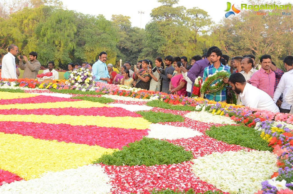 NTR Family Members at NTR Ghat