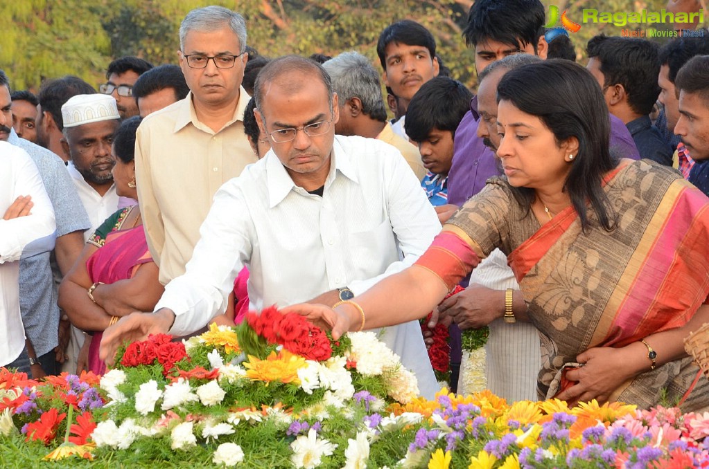 NTR Family Members at NTR Ghat