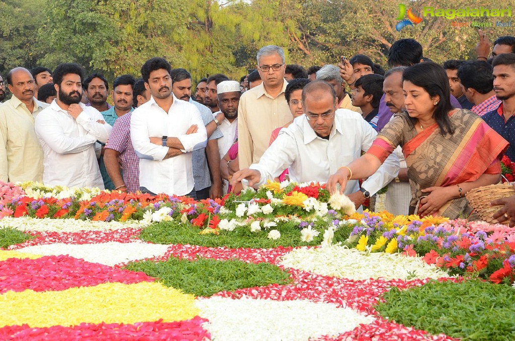 NTR Family Members at NTR Ghat