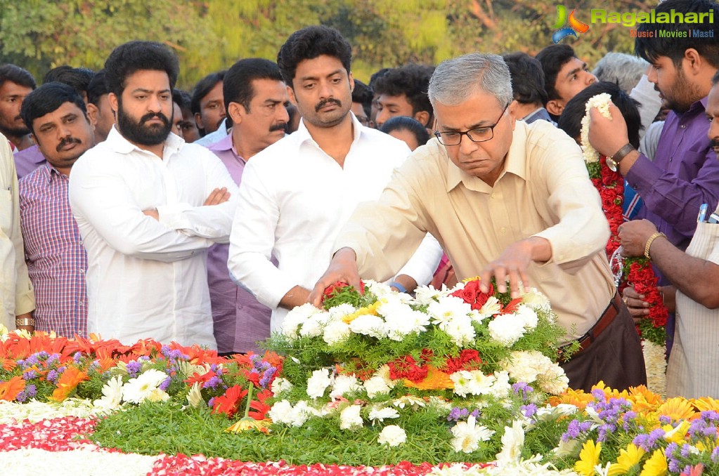 NTR Family Members at NTR Ghat