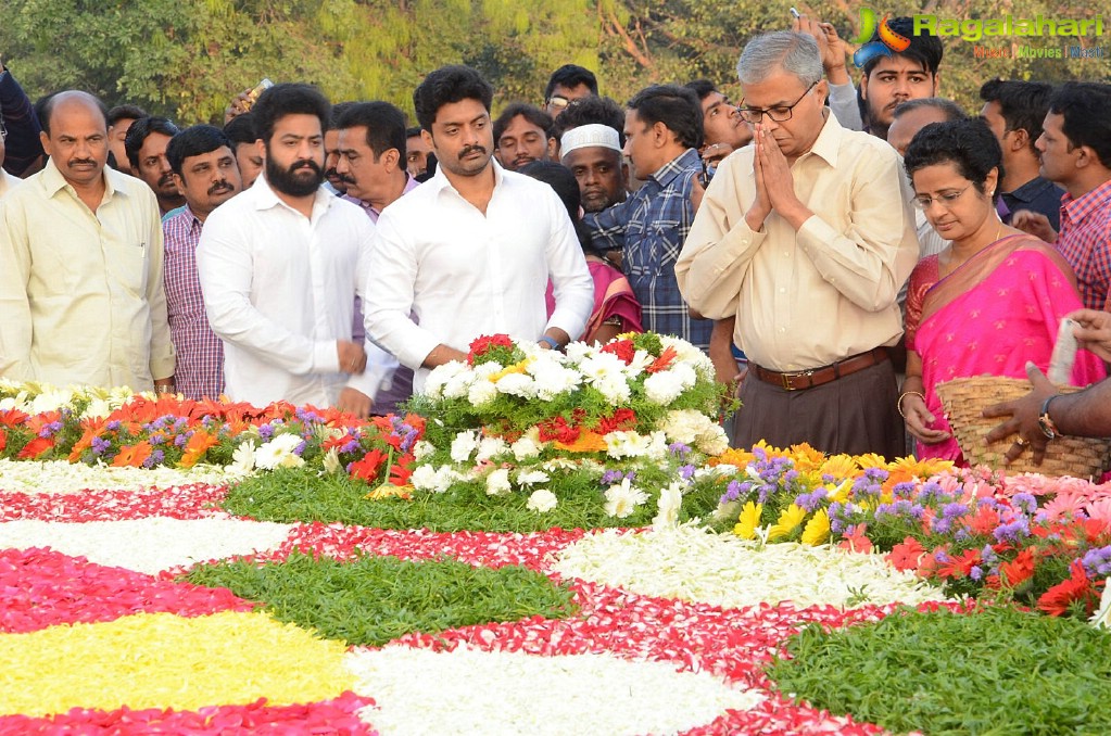 NTR Family Members at NTR Ghat