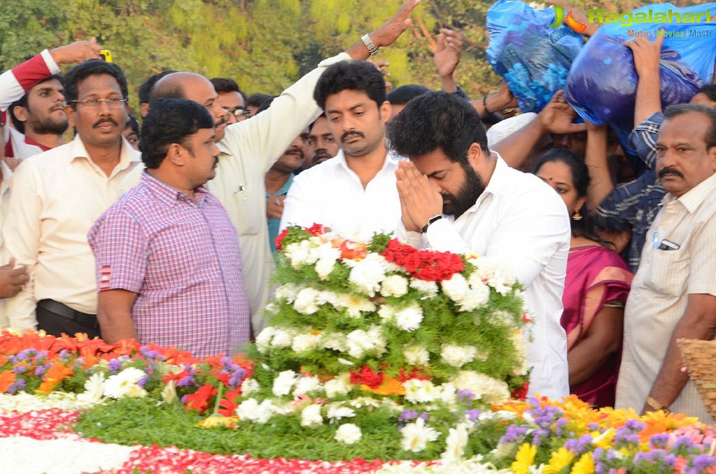 NTR Family Members at NTR Ghat