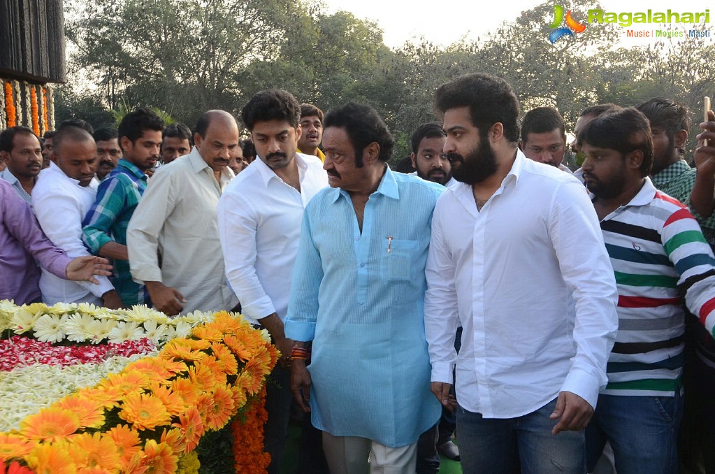 NTR Family Members at NTR Ghat