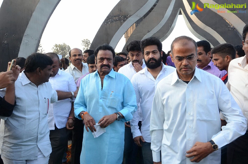 NTR Family Members at NTR Ghat