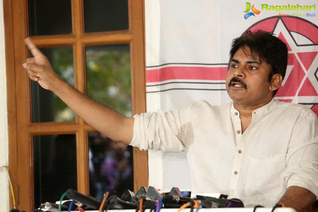 Pawan Kalyan Press Meet on AP Special Status