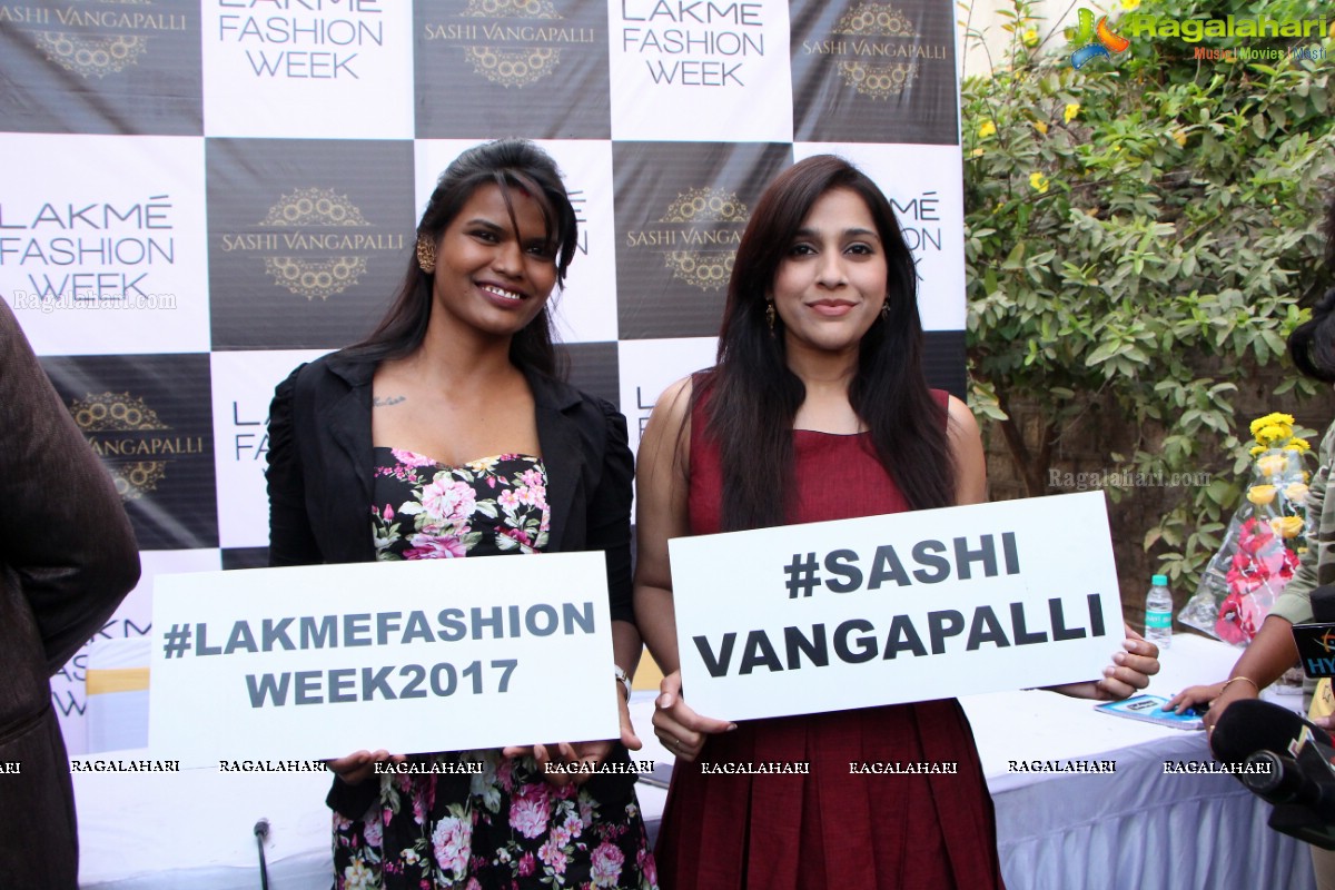 Lakme Fashion Week 2017 Press Meet at Mugdha Art Studio, Banjara Hills, Hyderabad