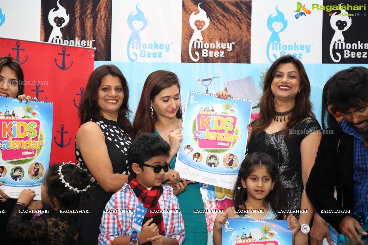 MonkeyBeez Wonder Kids Calendar Launch First Edition at Harbour