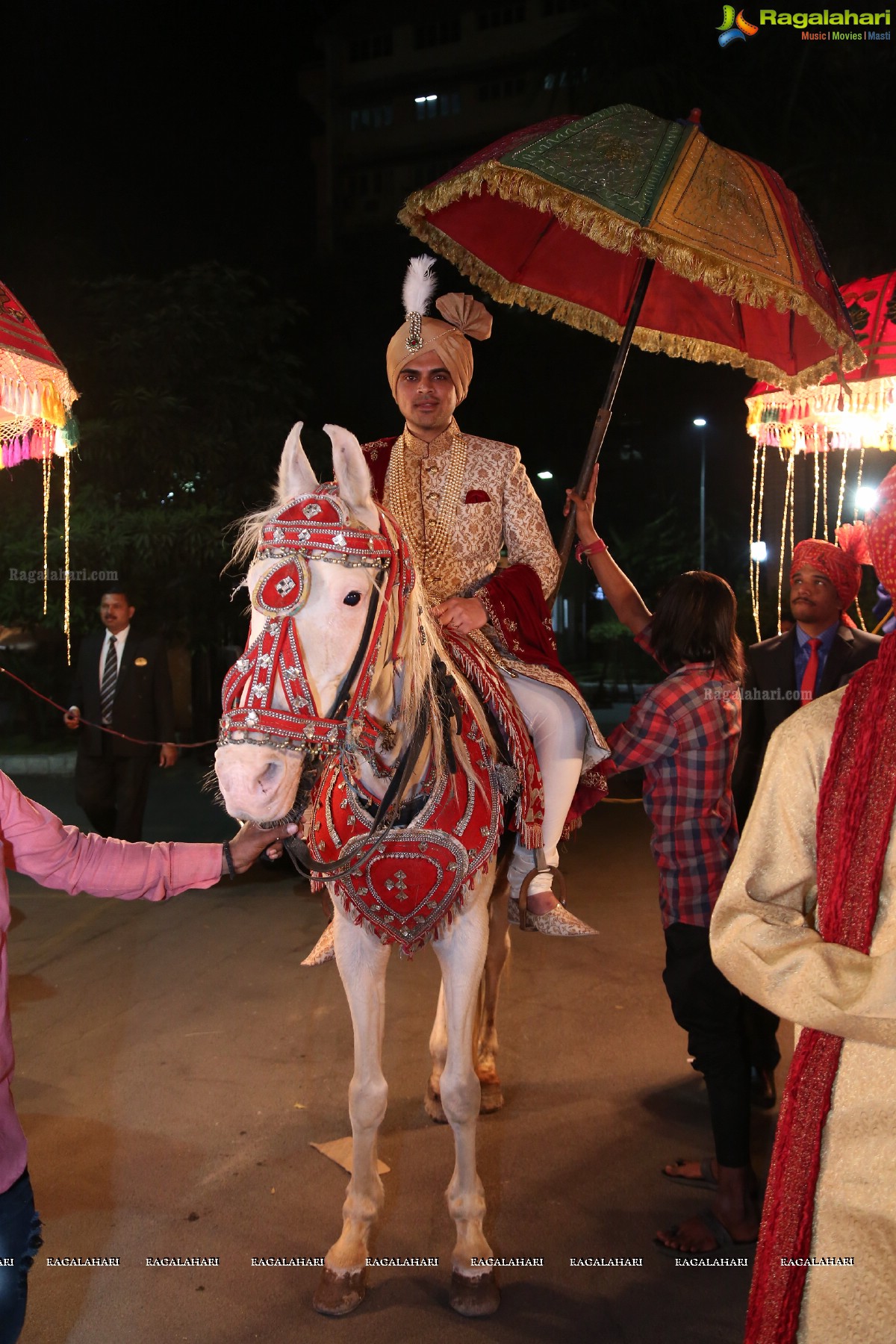 Ankush and Cindy Grand Wedding Reception Cermony at ITC Kakatiya