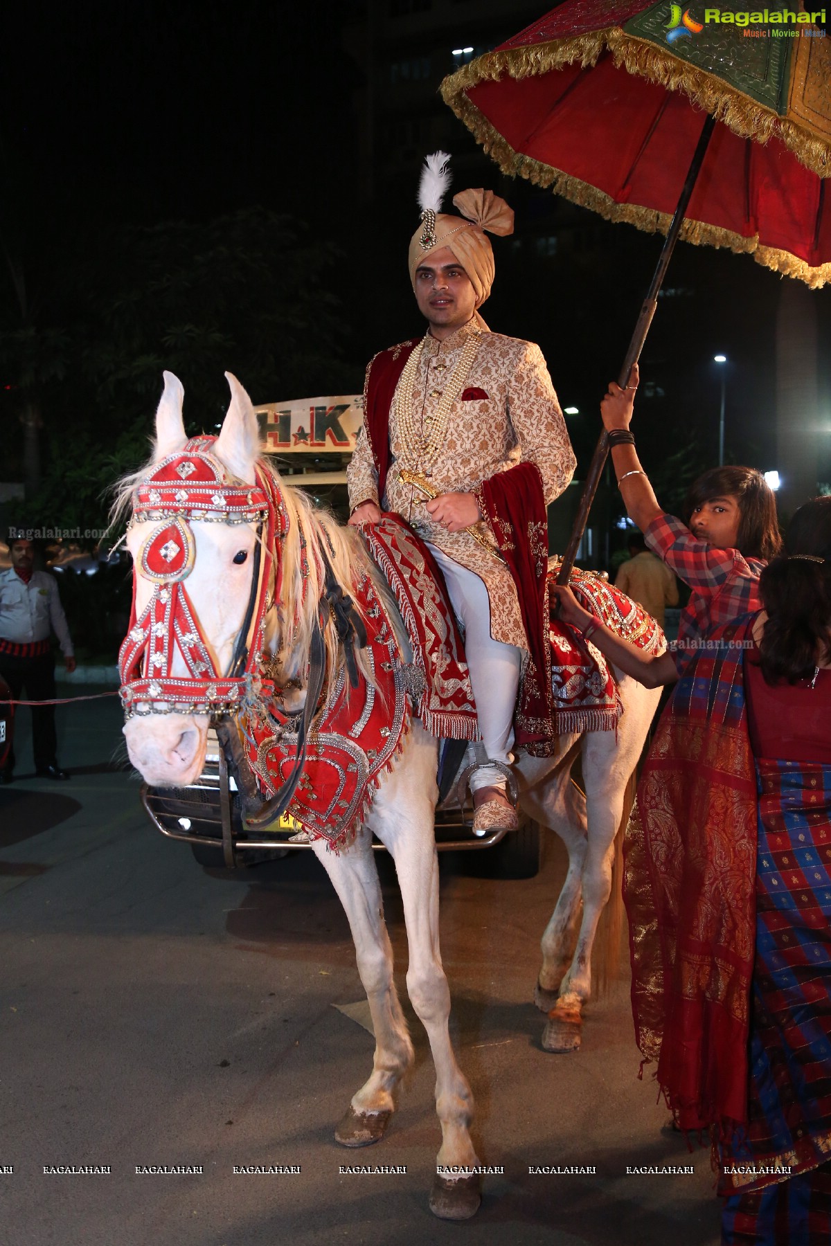 Ankush and Cindy Grand Wedding Reception Cermony at ITC Kakatiya