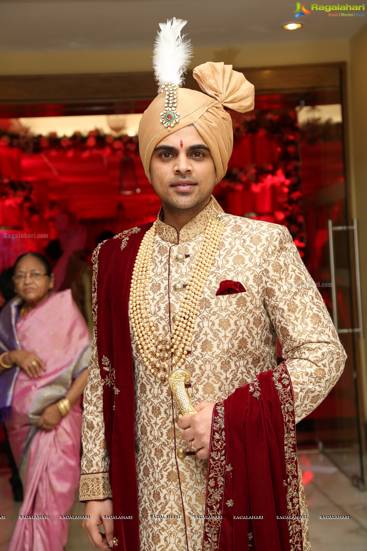 Ankush and Cindy Grand Wedding Reception Cermony at ITC Kakatiya