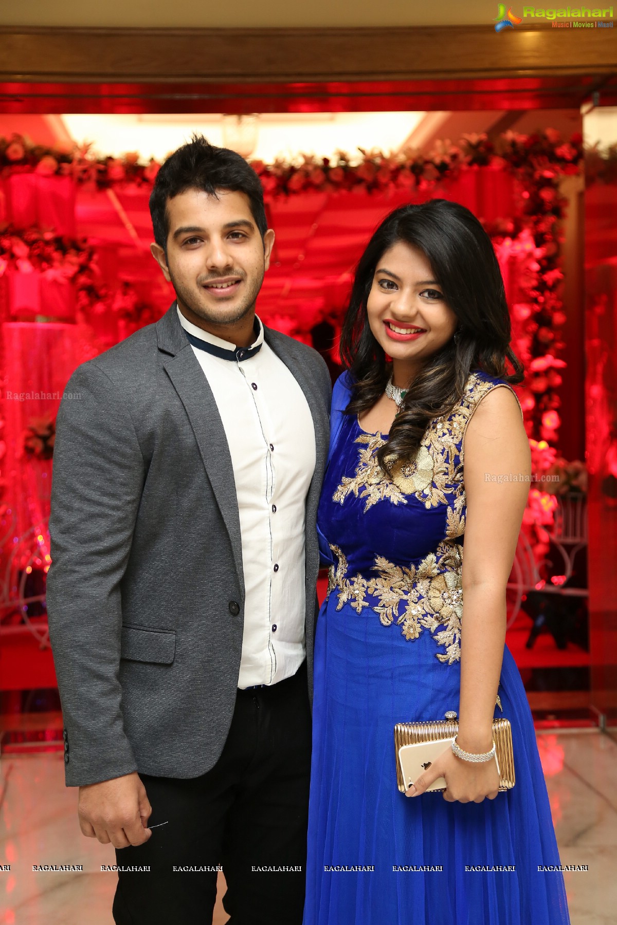 Ankush and Cindy Grand Wedding Reception Cermony at ITC Kakatiya