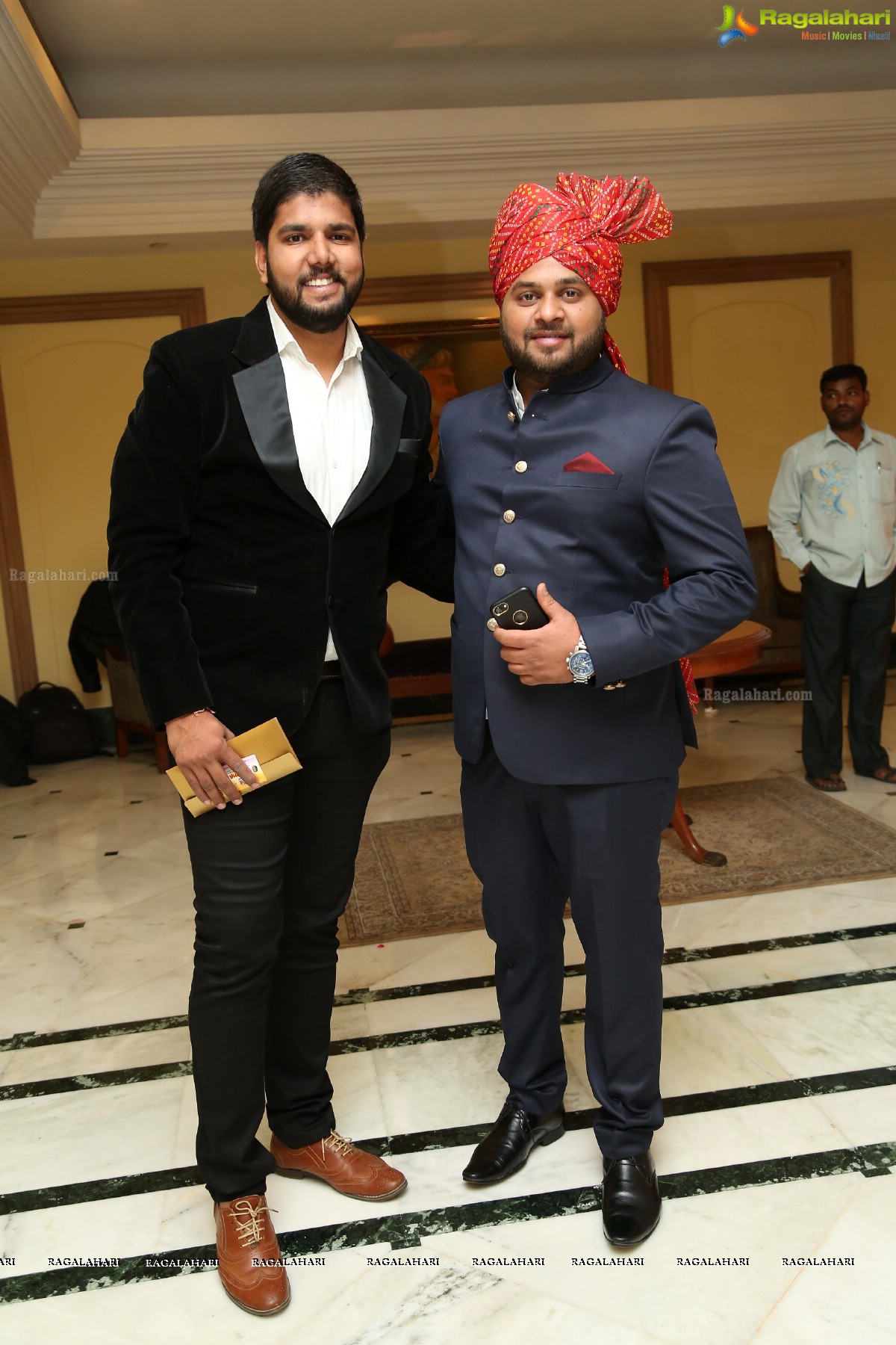 Ankush and Cindy Grand Wedding Reception Cermony at ITC Kakatiya