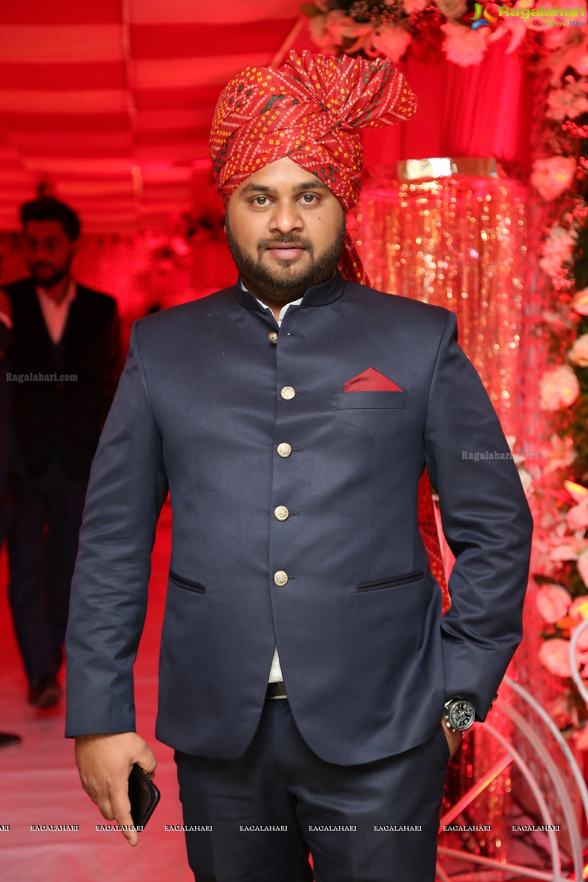 Ankush and Cindy Grand Wedding Reception Cermony at ITC Kakatiya