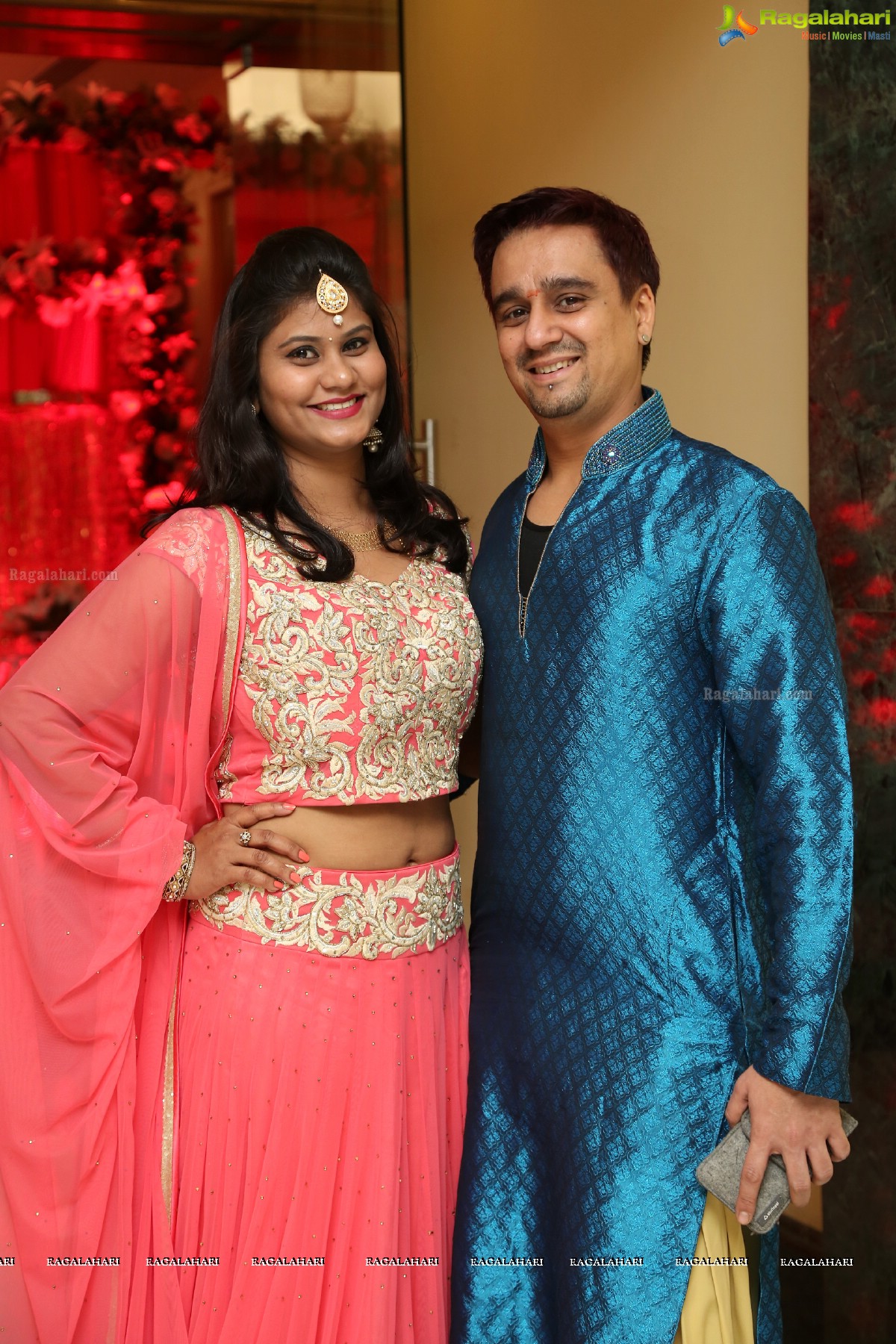 Ankush and Cindy Grand Wedding Reception Cermony at ITC Kakatiya