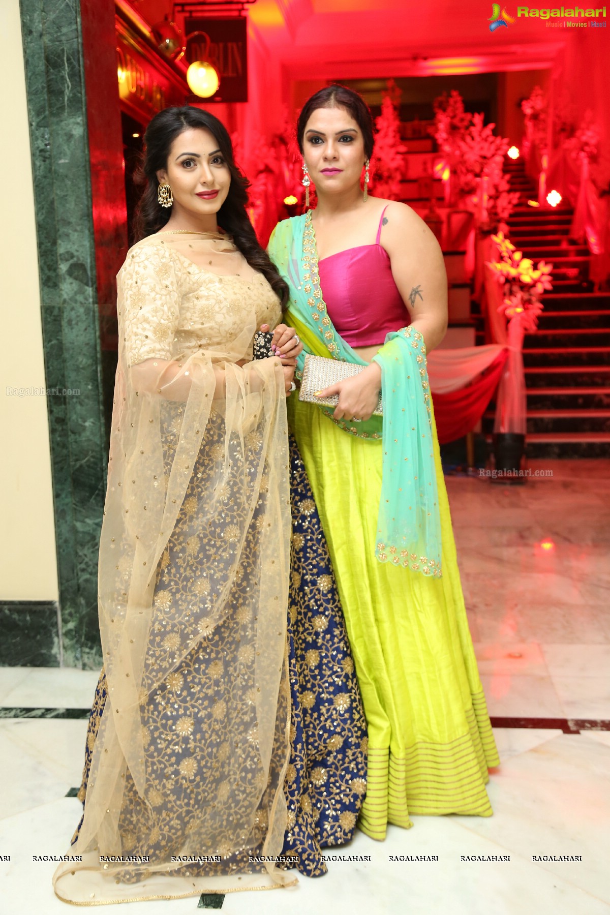 Ankush and Cindy Grand Wedding Reception Cermony at ITC Kakatiya