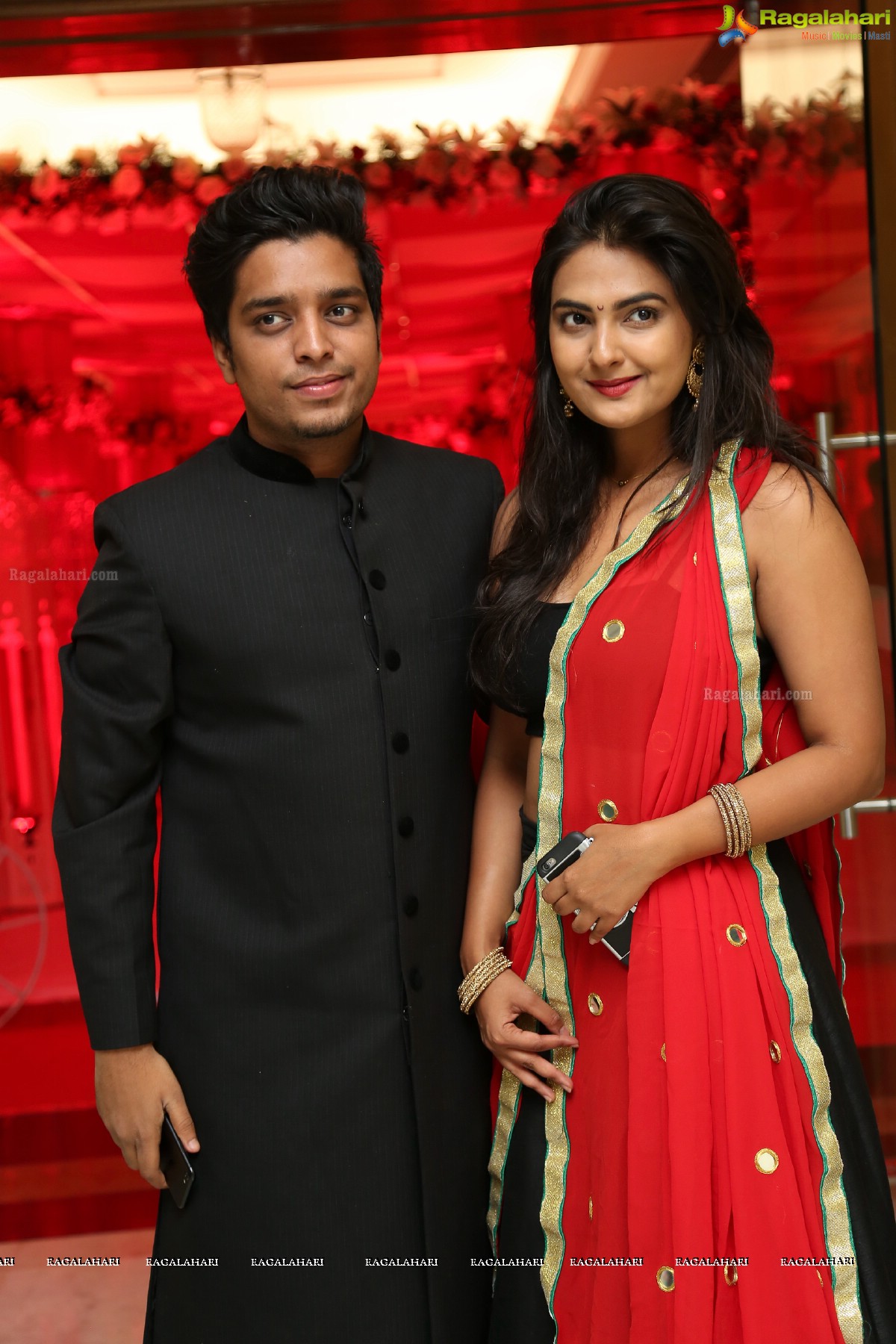 Ankush and Cindy Grand Wedding Reception Cermony at ITC Kakatiya