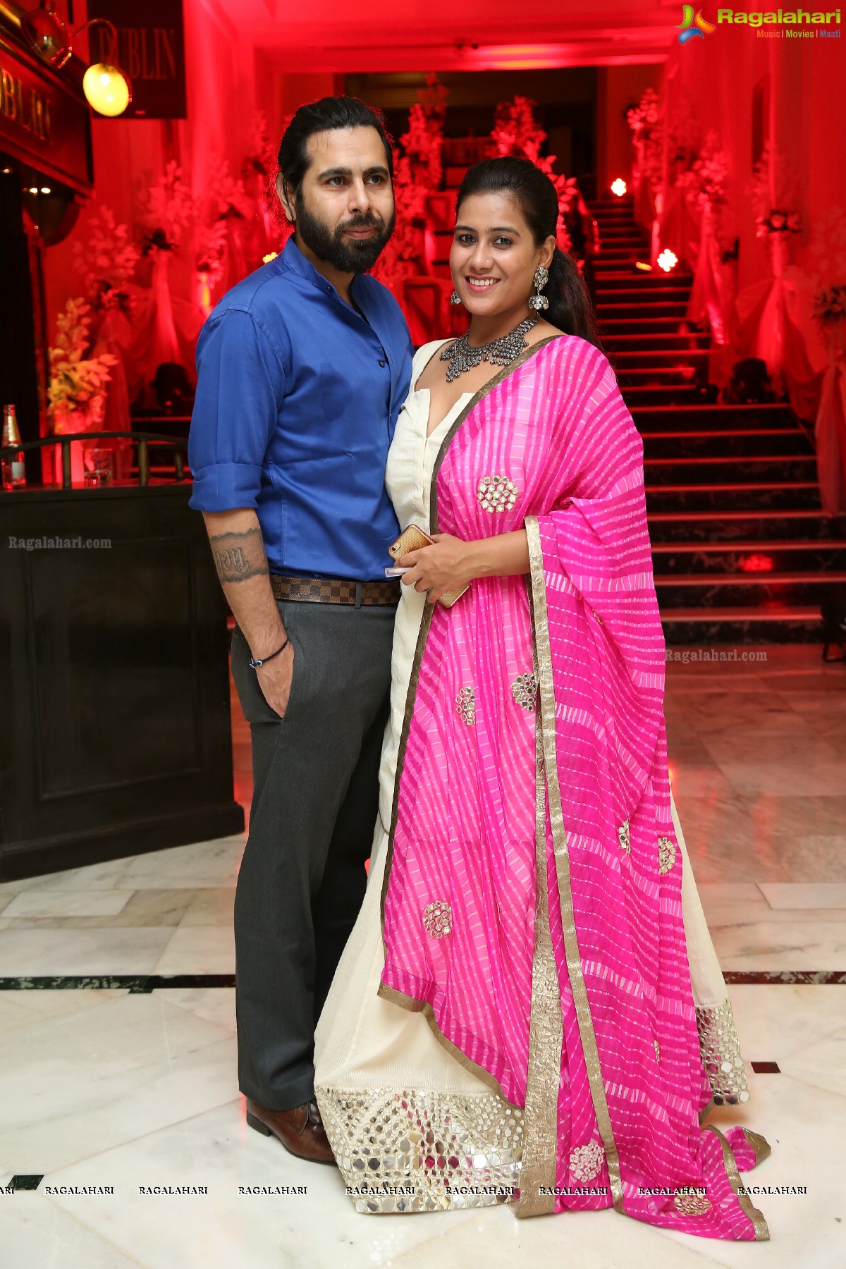 Ankush and Cindy Grand Wedding Reception Cermony at ITC Kakatiya