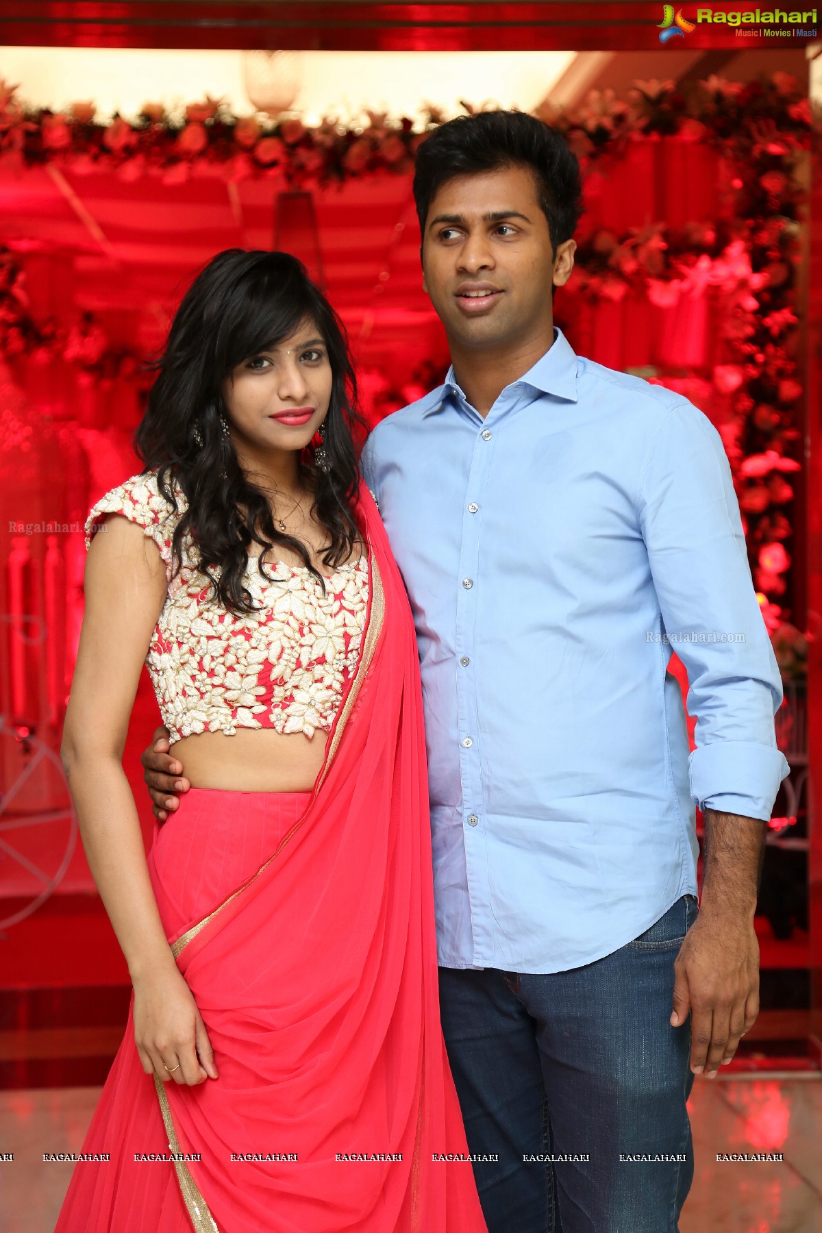 Ankush and Cindy Grand Wedding Reception Cermony at ITC Kakatiya