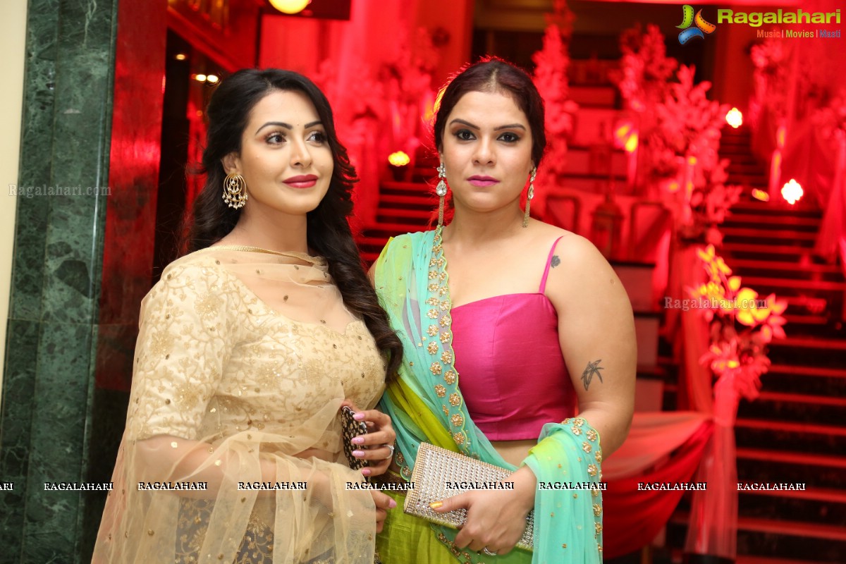 Ankush and Cindy Grand Wedding Reception Cermony at ITC Kakatiya